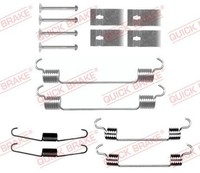 ZubehÖRsatz Bremsbacken Hinten Quick Brake 105 0833 FÜR Honda ZubehÖR KIT