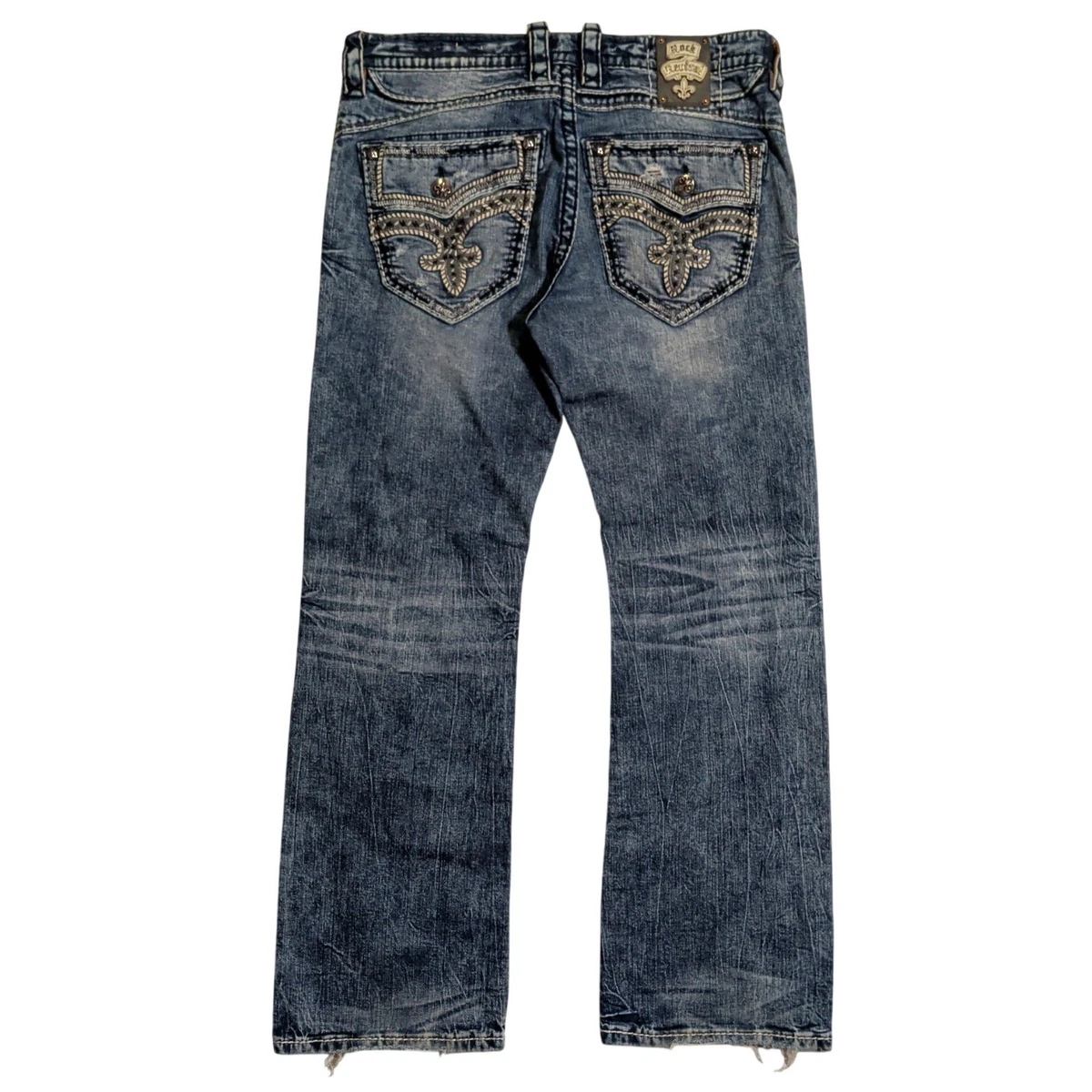Rock Revival Regular 36 Size Jeans Men's 33 in Inseam for sale | eBay