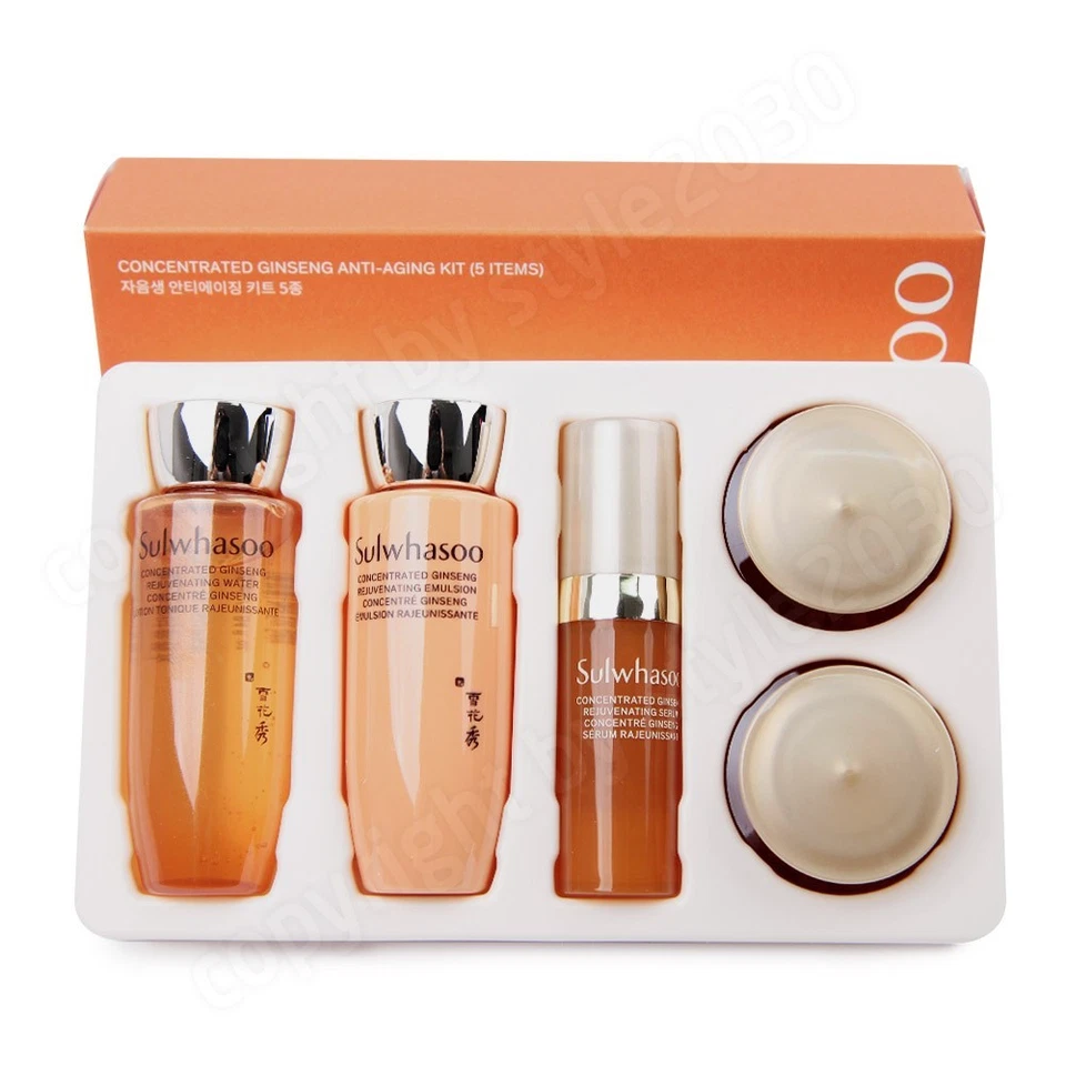 Sulwhasoo Konzentrierter Ginseng Anti Aging Kit 5 Artikel Anti Falten Neueste - Bild 2 von 2
