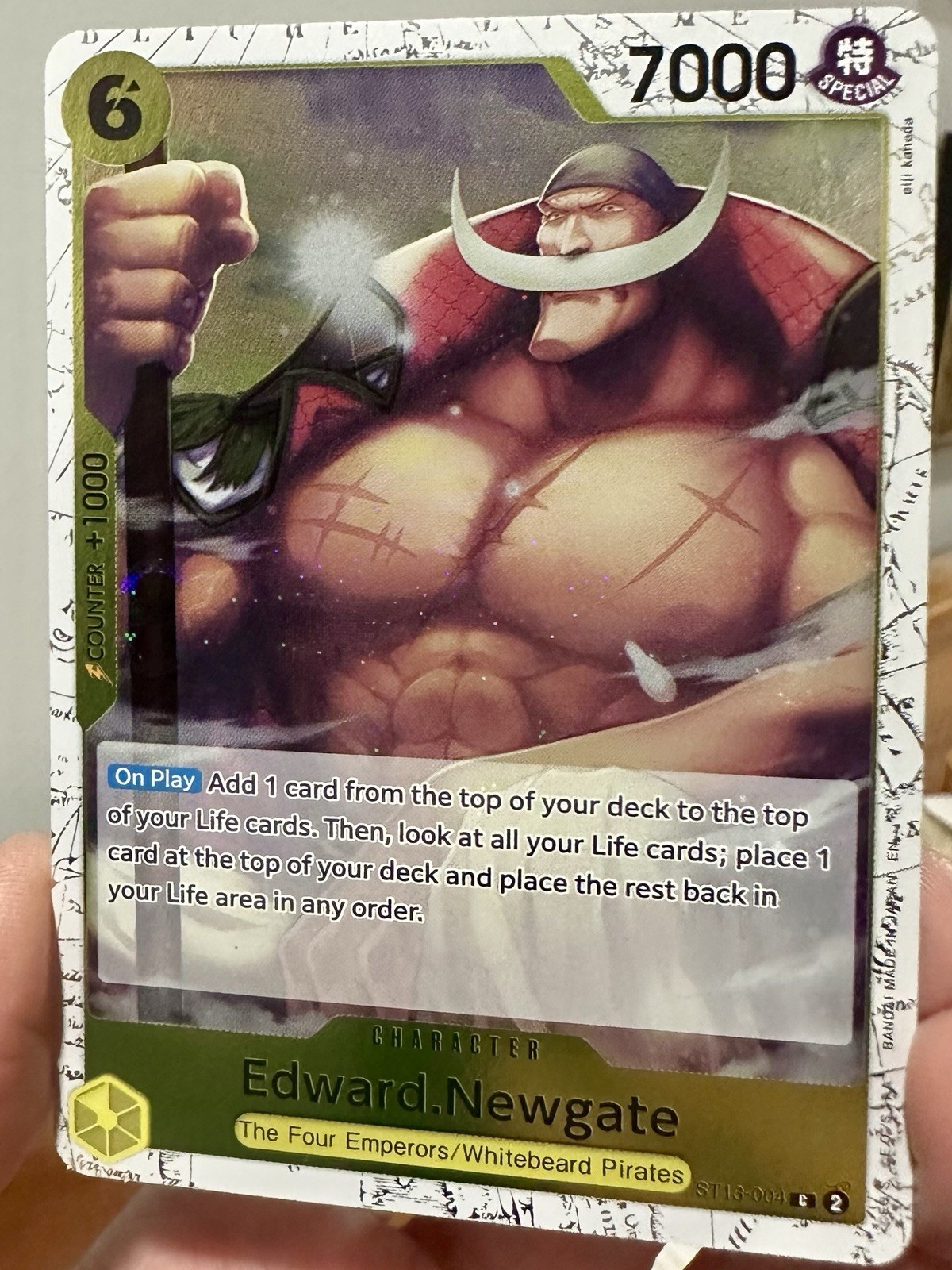 Edward.Newgate Pirate Foil ST13-004 Foil Premium Booster -The Best- Vol. 2 NM
