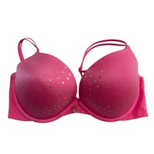 Victoria's Secret Very Sexy Push-Up Bra Sequins Pink Padded Sz 36D