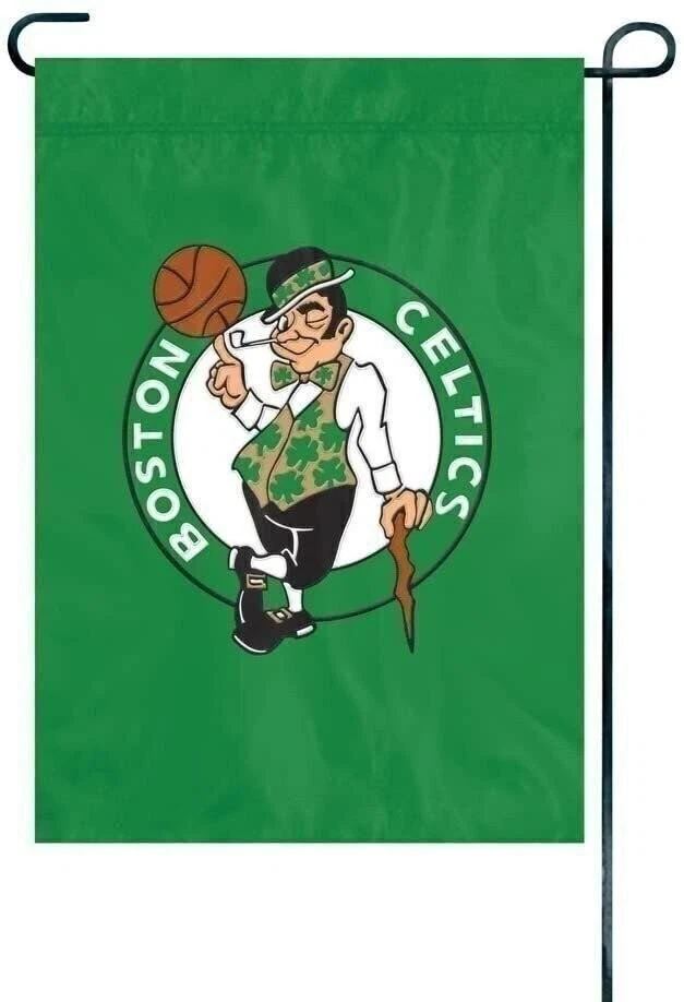 Aplique de bandera de jardín premium Boston Celtics bordado 12,5x18 pulgadas Foto 2 de 3
