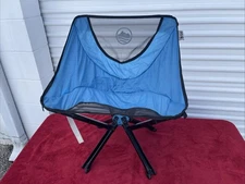 CLIQ ClassiQ 1.0 Beach Camping Chair Portable Blue Breathable Folding