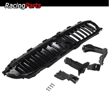 Front Upper Radiator Grille Active Air Shutter For BMW G20 G21 19-22 W/O Motor