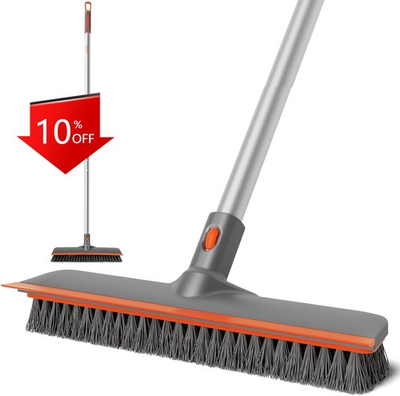 #ad #ad NEWFloor Scrubber Brush 2 in 1 Deck Scrubber Brush with Long Handle $28.59