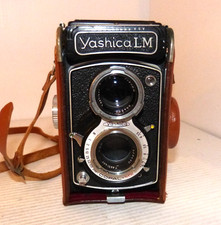 Vintage Yashica LM Film Camera Copal MX  Yashikor 1: 3.5 f 80mm Estate Find