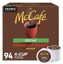 McCafe Decaf Premium Medium Roast K-Cup Coffee Pods, 94 ct.