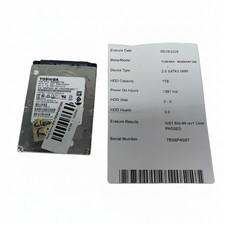 Toshiba 1TB 2.5" SATA Hard Drive MQ04ABF100 5400RPM 7mm Laptop HDD 928428-001
