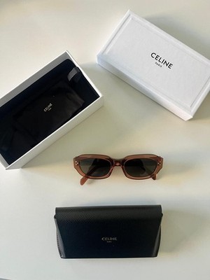 celine sunglasses women brown 3 Dots CL403141 Disco Brown 54