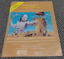 Castle Amber - X2 - Dungeons & Dragons - Expert Adventure TSR 9051 b/X