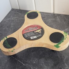 8-1/2" Wooden Dolly 180 Lbs Capacity Furniture Dollies with 3 Wheels Mover