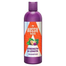 Image of Aussie Sos Strength & Length Shampoo For Long Weak Brittle Hair 300ml