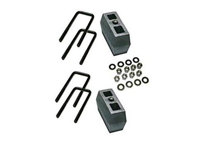 RealTruck  4'' Block Kit for Suburban/Blazer/Tahoe | Rear Lift Blocks, U-Bolts, 
