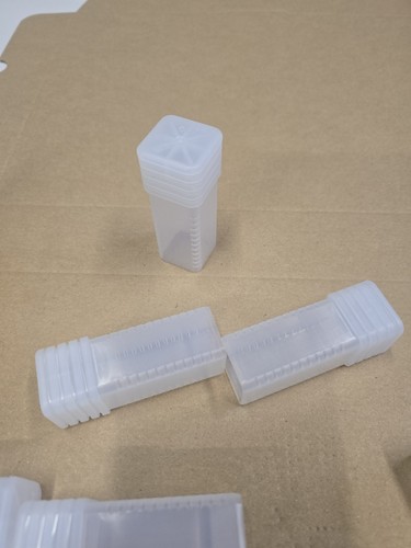 Quadratische Verpackungshülsen 20x70/1 m. Rasterverstellung OHNE DECKEL 20Stk - Bild 1 von 8