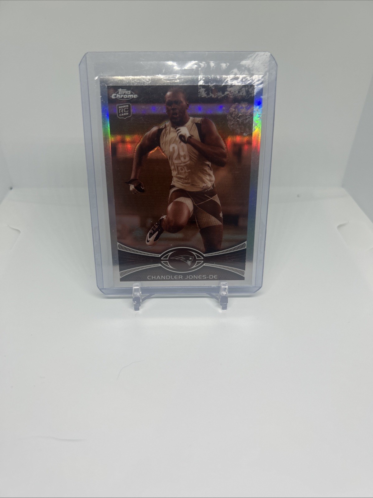 2012 Topps Chrome - Chandler Jones #140 Sepia-Tone Refractor /99 (RC)