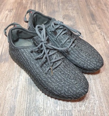 Adidas Yeezy Boost 350  Pirate Black Men Size 8 Read