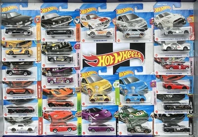HOT WHEELS Hotwheels Box - 5 Modelle inkl. 1 x Treasure Hunt - Ü-Box - alles Neu & OVP