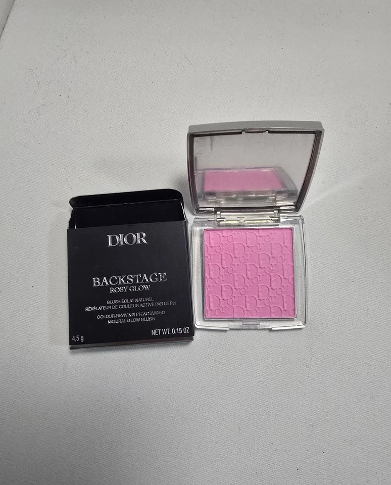 迪奥腮红后台玫瑰花光珊瑚红木粉红色糖果全新带盒正品 — 第 3/4 张图片