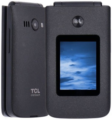 TCL OneTouch 4043D grau LTE Klapp & Tastenhandy 3,2 Zoll 0,3 Megapixel