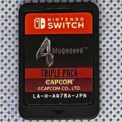 Resident Evil 4 Triple Pack Nintendo Switch Cartridge Only Used