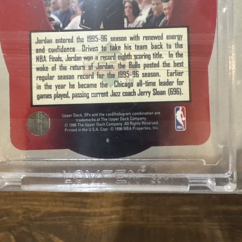 1996 UPPER DECK SPX KOMPLETT 50 KARTEN HOLO DIE CUT SET MICHAEL JORDAN PENNY SHAQ+ - Bild 8 von 13
