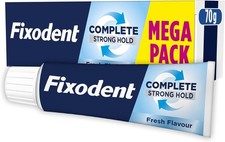 Fixodent Complete Denture Adhesive, Fresh Flavour 70g