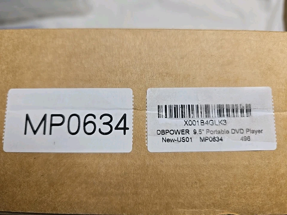 DVD Player 9 1/2" Swivel Screen Blue. 6 HR. Battery PLUG Into Auto Or Walloutlet - Image 3 of 4