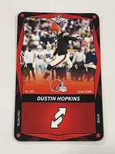 2025 UNO Elite Football Red #083 - Dustin Hopkins - Cleveland Browns