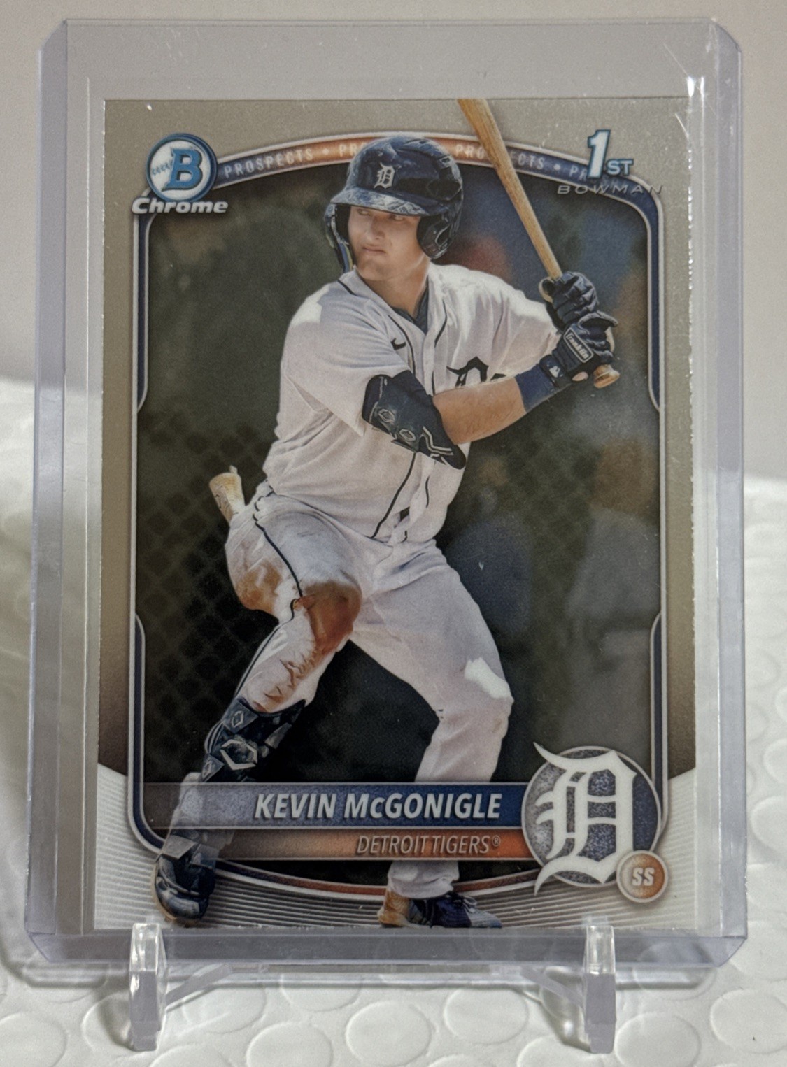2025 Bowman - Kevin McGonigle 1st Bowman Chrome #BCP-79 Detroit Tigers