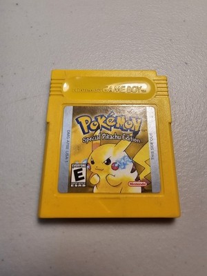 Pokemon Yellow Version: Special Pikachu Edition 1999 GameBoy Tested New Battery