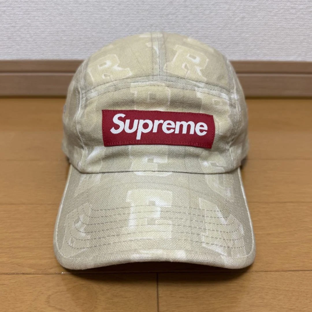 Casquette de camp Supreme Blocks languette 20aw
