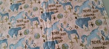 Joann Super Snuggle Wild Animals Cotton Flannel 1.5 Yards