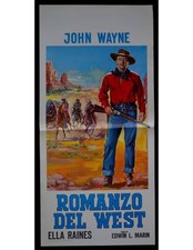 locandina ROMANZO DEL WEST john wayne ella raines edwin marin B259