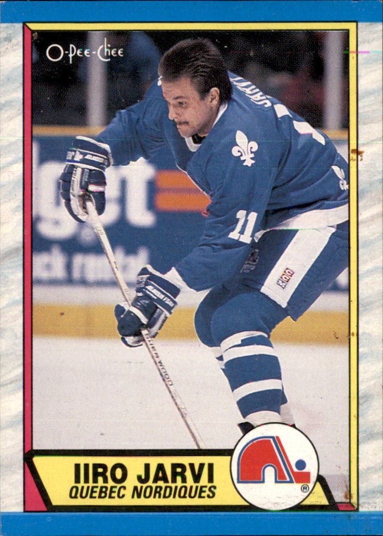 1989-90 O-Pee-Chee #264 Iiro Jarvi