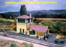 Campbell Scale Models 423 HO Kiowa Juction Station Kit