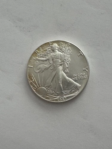 1987 American Eagle 1oz .999 Fine Silver Dollar $1