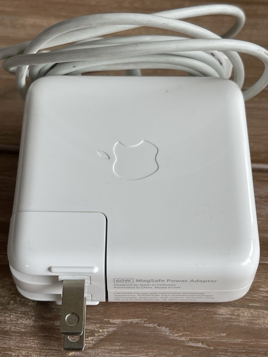 Apple 60W MagSafe Power Adapter (A1344) – L-Tip – Genuine OEM