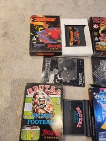 Atari Jaguar Console - BUNDLE WITH 16 GAMES - BOXED