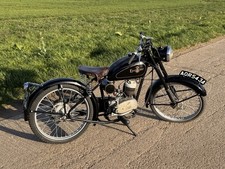 Excelsior  Vintage Motorcycle fitted with a Villiers engine, the 1930s–1950  era