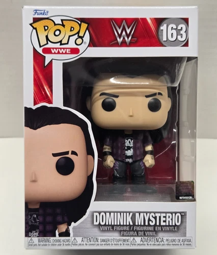 DOMINIK MYSTERIO - WWE WWF Funko POP! #163 Collectible Vinyl Figure NEW BOX WEAR