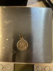 Mercury US 10 Cent Dime Coin Bezel Sterling Silver Frame Mount Pendant