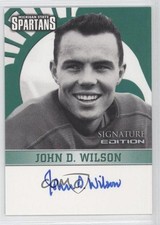 2003 TK Legacy Michigan State Spartans Signature Edition John Wilson Auto 0q3