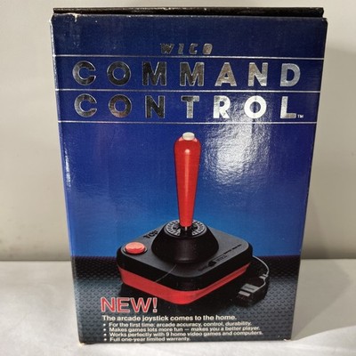 Wico Command Control Joystick 15-9714 Atari 2600 System or 400/800 Computers NEW