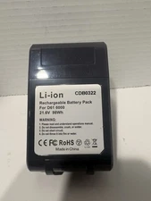 Li-ion Upgraded 20 V High-Output 98Wh rechargeable Battery pack D61 6000