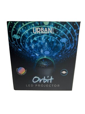 Orbit Night Light LED Projector ORBIT Multi-Color Effects Urban Shop NEW