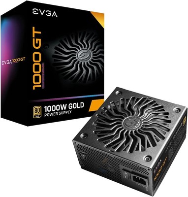 1000W 80 Plus Gold Fully Modular EVGA SuperNOVA PowerSupply with 10Year Warranty
