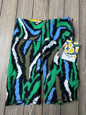 Diane Von Furstenberg Target Womens XXS Bike Shorts Multicolor 7'' Inseam
