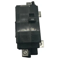 USED Square D 100 Amp 2 Pole QOM100VH Main Circuit Breaker