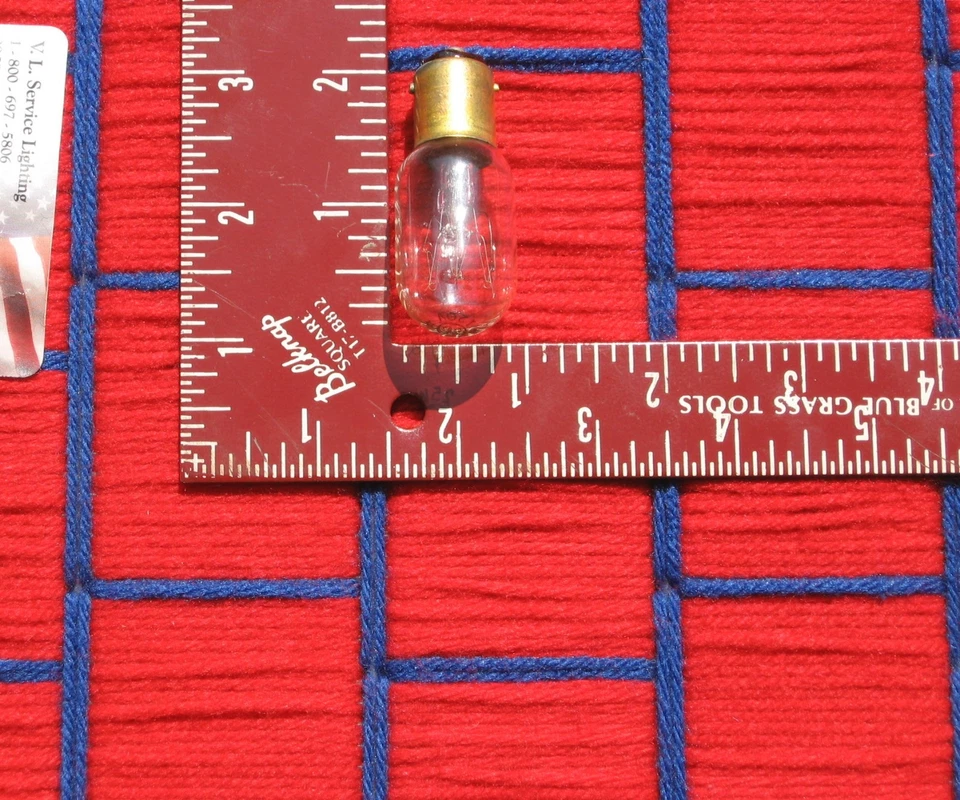 4 new GE 25w LIGHT BULB 25 watt 90706 double contact Bayonet Base T8 DCB 25T8 DC - Image 4 of 4