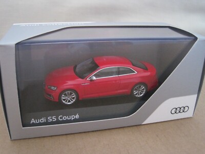 PARAGON AUDI S5 COUPE 2016 in MISANOROT 1/43 HÄNDLER MODELLAUTO